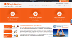 Desktop Screenshot of leocapitaladvisor.com